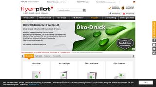 
                            12. Öko Druck online bestellen bei Online Druckerei Flyerpilot