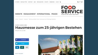 
                            11. Ökoring Handels GmbH: Hausmesse zum 25-jährigen Bestehen