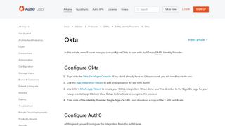 
                            13. Okta - Auth0