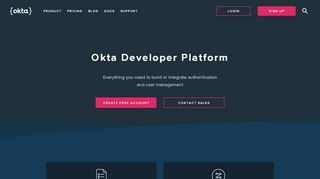 
                            11. Okta Developer: Home