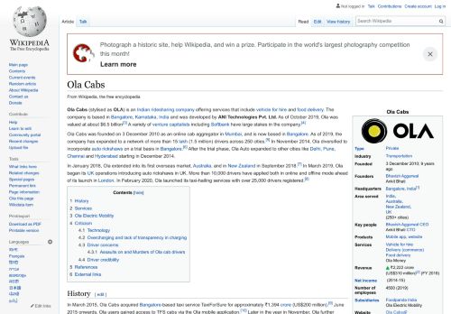 
                            11. Ola Cabs - Wikipedia