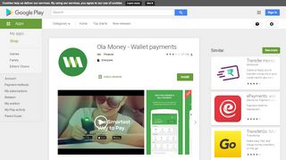 
                            3. Ola Money - Wallet payments - Apps on Google Play