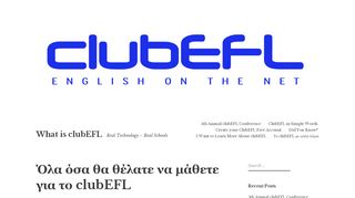 
                            3. Όλα όσα θα θέλατε να μάθετε για το clubEFL – What is clubEFL