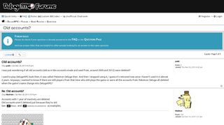 
                            10. Old accounts? - DelugeRPG Forums