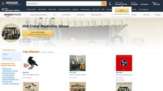 
                            8. Old Crow Medicine Show on Amazon Music - Amazon.com