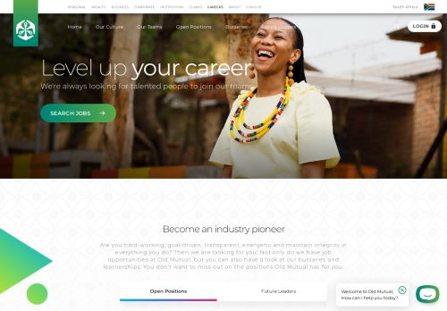 
                            9. Old Mutual Careers Centre | Vacancies, Bursaries & Graduates