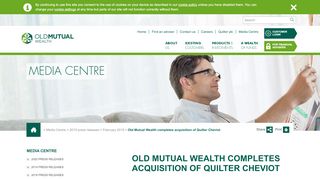 
                            11. Old Mutual Wealth completes acquisition of Quilter Cheviot