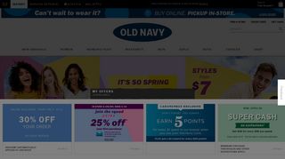 
                            7. Old Navy | Shop the Latest Fashion for the Whole Family