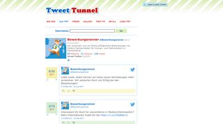 
                            12. Old Tweets: Bewerbungsrenne (Bewerbungsrenner) - TweetTunnel