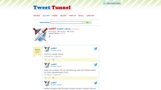 
                            8. Old Tweets: LaKKT_official (LaKKT) - TweetTunnel