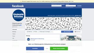 
                            12. Oldenburgische Volkszeitung - Startseite | Facebook