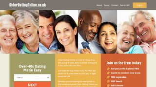 
                            3. Older Dating Online - Older Dating for the Over 40's in the UK