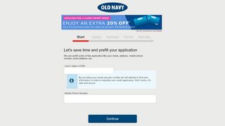 
                            9. OLDNAVY - Apply for the OLDNAVY Credit Card - Synchrony