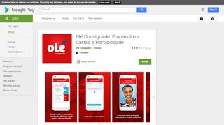 
                            9. Olé Consignado – Apps no Google Play