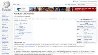 
                            11. Ole Kirk Christiansen - Wikipedia
