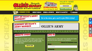 
                            6. Ollie's Army Login | Ollie's Bargain Outlet