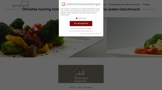 
                            12. Ölmühle Garting GmbH & Co. KG - geschmacksRaum® PORTAL ...