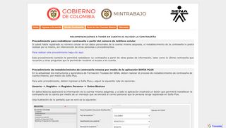 
                            2. Olvido Contraseña - Correo Misena - Servicio Nacional de ...