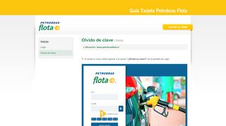 
                            4. Olvido de Clave - Petrobras Flota