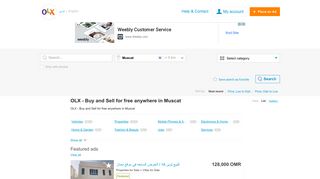 
                            4. OLX - Buy and Sell for free anywhere in Muscat - OLX Oman