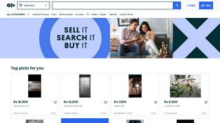 
                            13. OLX - Buy and Sell for free anywhere in Pakistan with OLX online ...