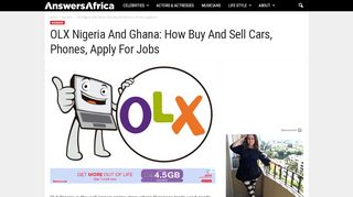 
                            8. OLX Nigeria And Ghana: How Buy And Sell Cars, Phones, Apply For ...