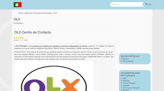 
                            10. OLX Portugal Apoio ao Cliente 【 OLX Contactos 】