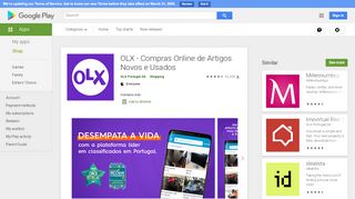 
                            2. OLX Portugal - Classificados de novos e usados – Aplicações no ...