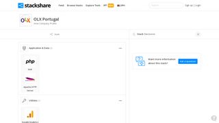 
                            7. OLX Portugal - OLX Portugal Tech Stack | StackShare