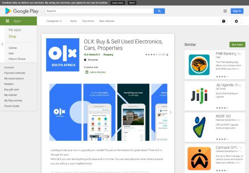 
                            13. OLX South Africa: Sell and Buy - Apps on Google Play