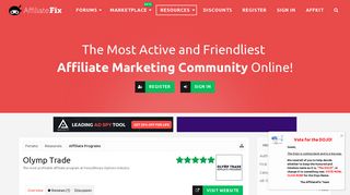 
                            7. Olymp Trade | Affiliate Marketing Forum | AffiliateFix