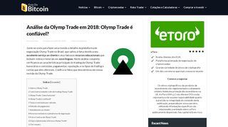 
                            9. Olymp Trade é confiável? | Guia do Bitcoin