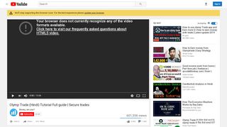 
                            3. Olymp Trade (Hindi) Tutorial Full guide | Secure trades - YouTube