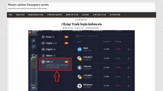 
                            10. Olymp Trade login indonesia