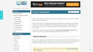 
                            11. Olymp Trade Review - Is Olymp Trade Scam or Legit?