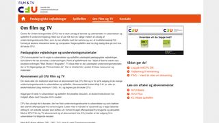 
                            3. Om Film og TV - CFU Film & TV - mitCFU