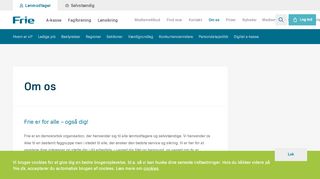 
                            5. Om Frie - Fagforening, a-kasse og lønsikring - Frie Funktionærer