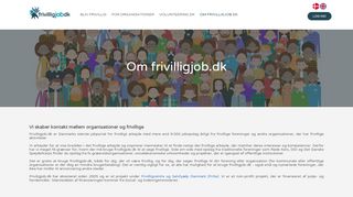 
                            3. Om frivilligjob.dk - frivilligjob.dk