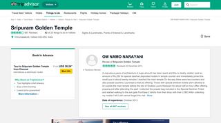 
                            12. OM NAMO NARAYANI - Reviews, Photos - Sripuram Golden Temple ...
