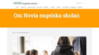 
                            6. Om Novia engelska skolan - Engelska Skolan