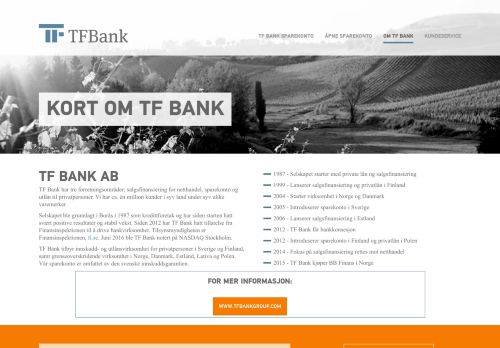 
                            3. Om TF Bank