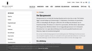 
                            3. Om vår gymnasieskola | Djurgymnasiet