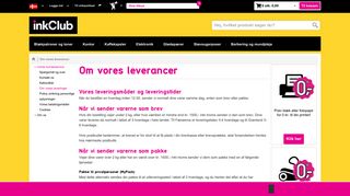 
                            9. Om vores leveringer - inkClub