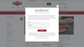 
                            6. Omaha Steaks Steaklover Rewards - Login