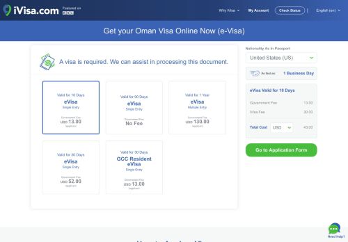 
                            6. Oman Visa Online | Oman e-Visa | iVisa