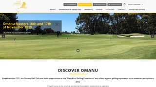 
                            3. Omanu Golf Club: Home