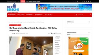 
                            13. Ombudsman Duplikasi Aplikasi e-RK Kota Bandung - BaleBandung ...