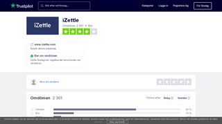 
                            11. Omdömen om iZettle | Läs kundernas omdömen om www.izettle.com