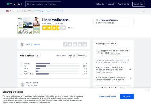 
                            3. Omdömen om Linasmatkasse | Läs kundernas omdömen om www ...