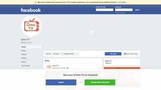 
                            3. Ome.TV - Home | Facebook